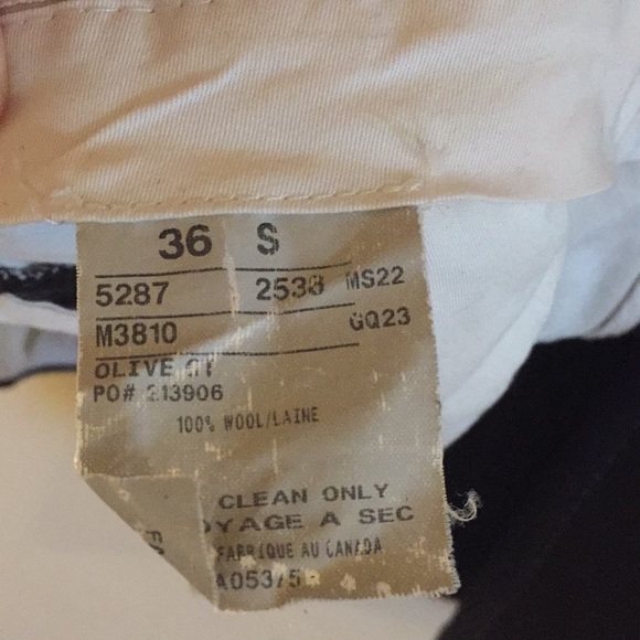 Joseph Abboud 100% wool slim fit suit - Picture 5 of 7